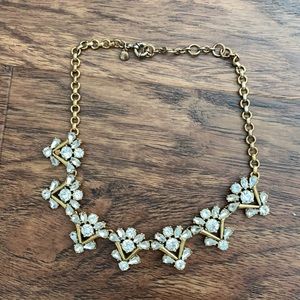 J. Crew Sparkly Statement Necklace
